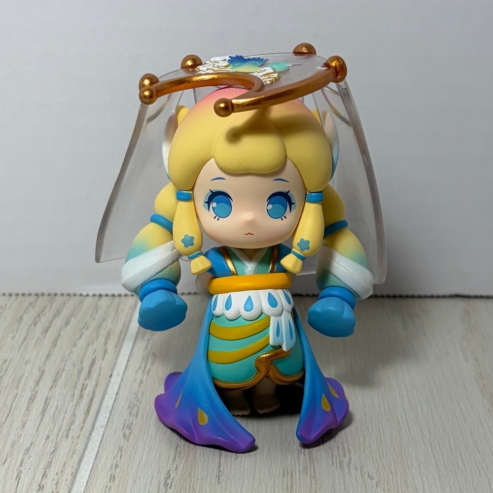 Building 12 Ling Long Dreamland Kite Cloud Business Figure Anime  Blue